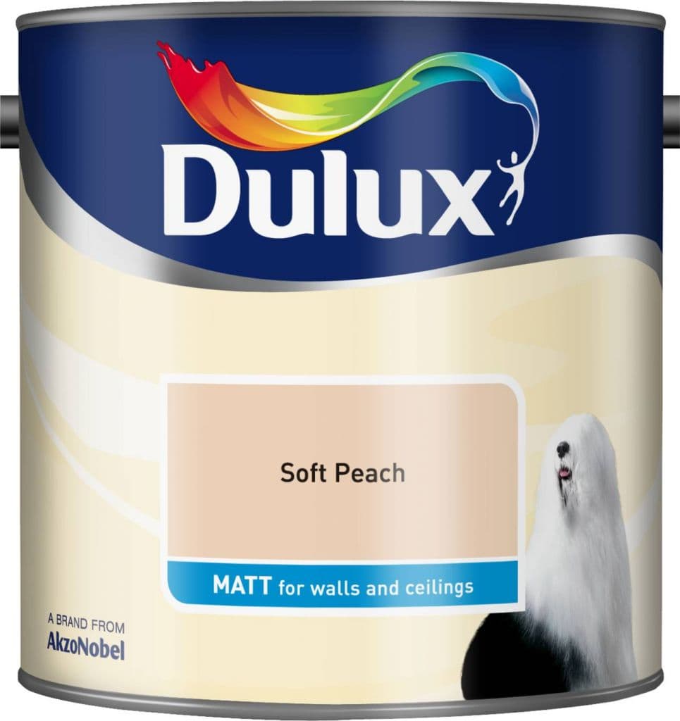 Dulux Matt 2.5L - Soft Peach