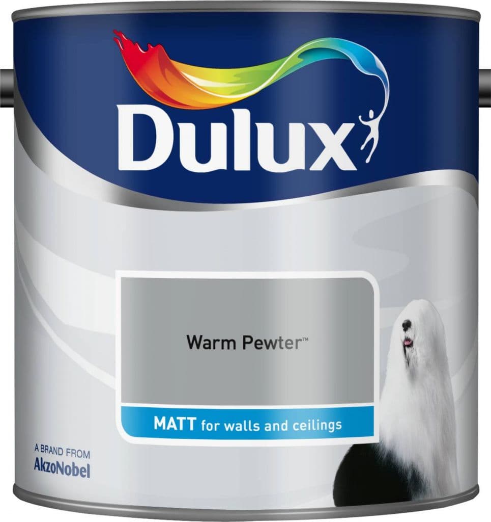 Dulux Matt 2.5L - Warm Pewter