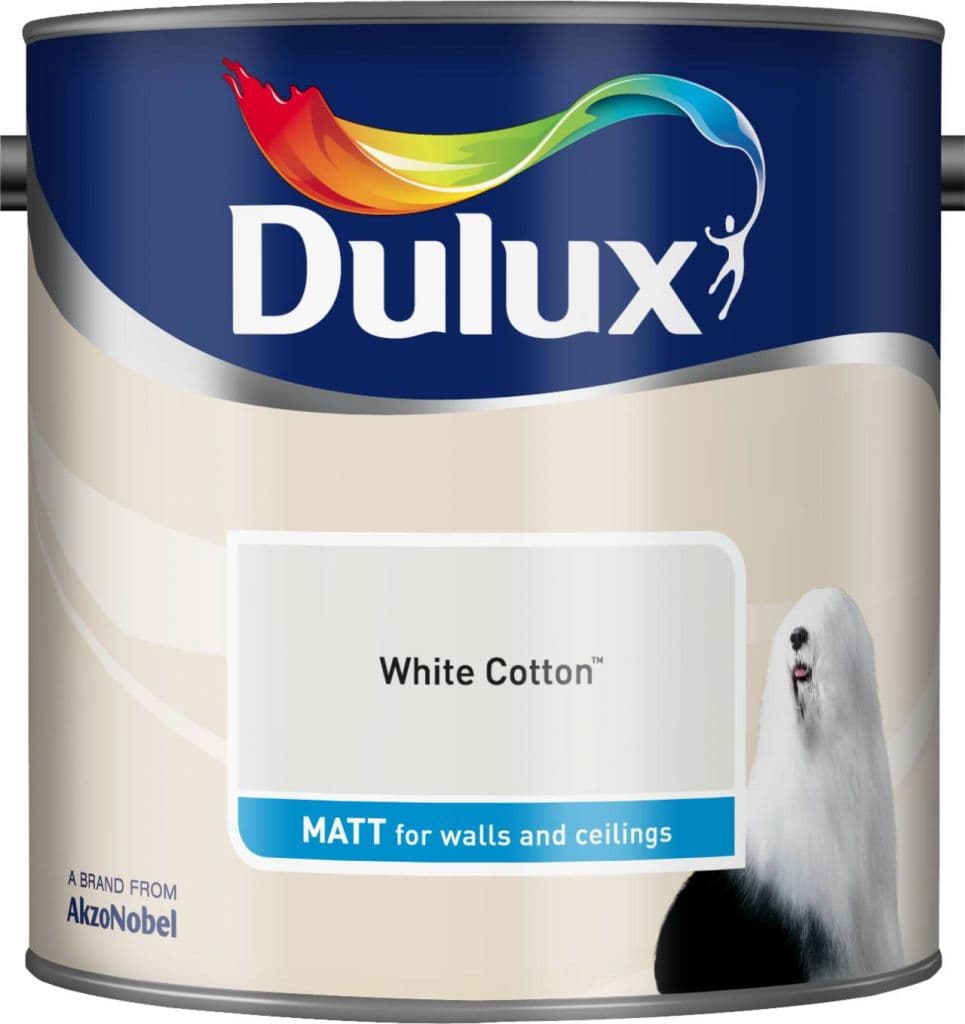 Dulux Matt 2.5L - White Cotton