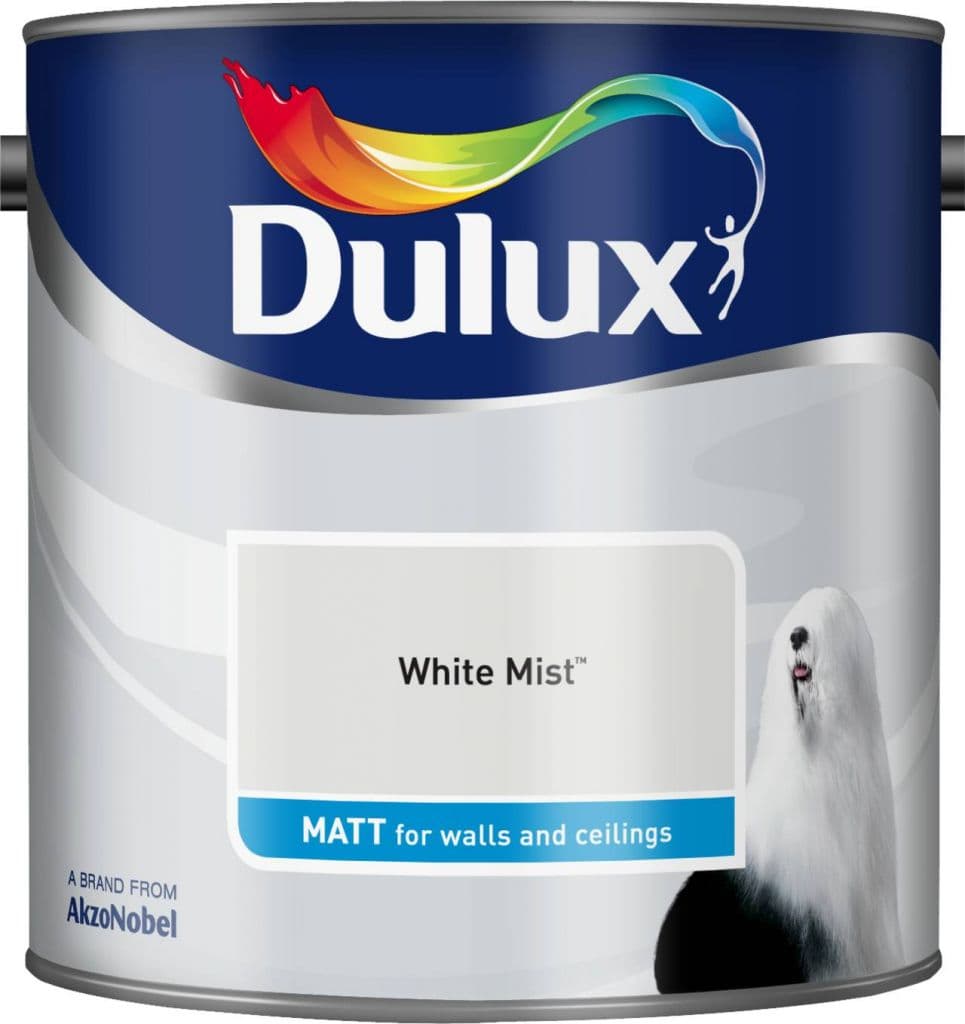 Dulux Matt 2.5L - White Mist