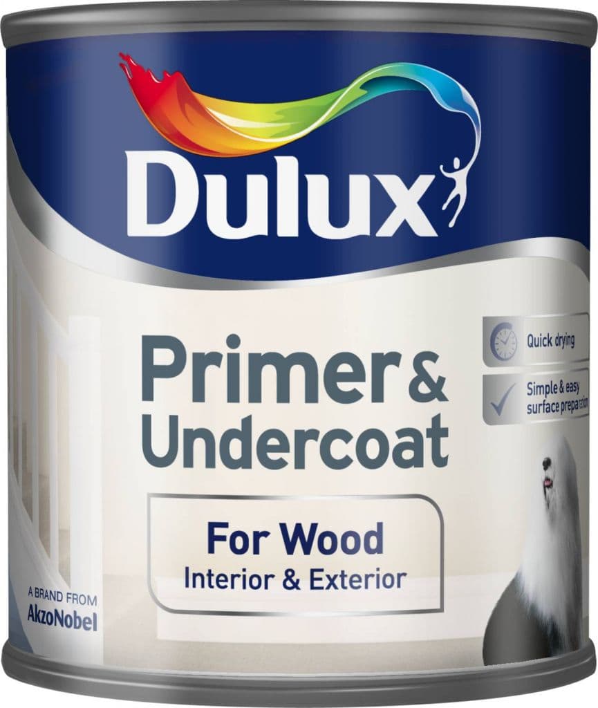 Dulux Primer and Undercoat for Wood - 250ml