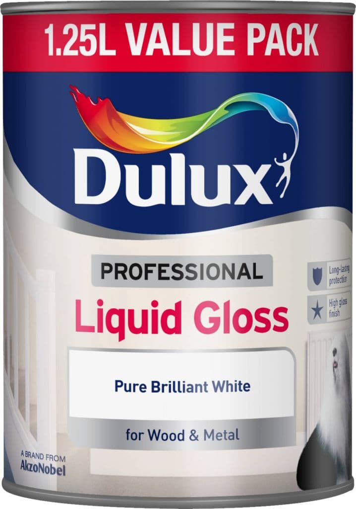 Dulux Professional Liquid Gloss 1.25L - Pure Brilliant White