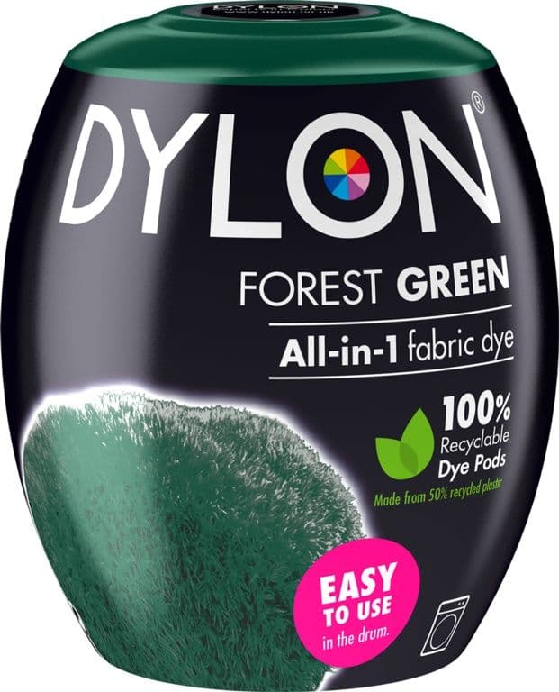 Dylon All in 1 Fabric Dye - Forest Green