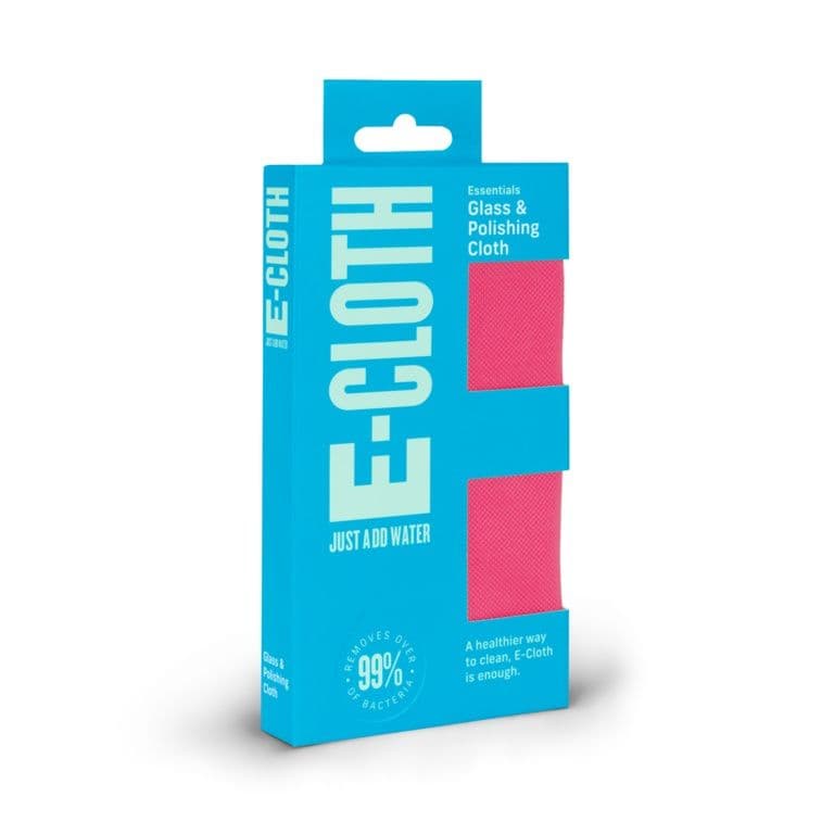 E-Cloth Glass & Polishing Cloth - Assorted Colours Available