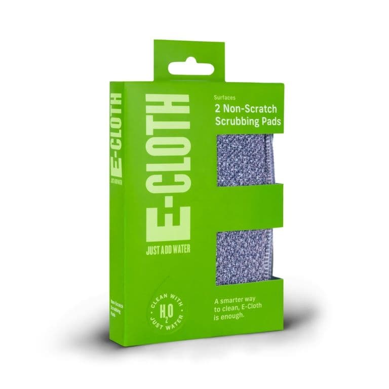 E-Cloth Non Scratch Scrubbing Pads - Pack 2