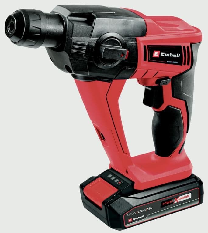 Einhell PXC 18v Rotary Hammer Kit - 2.5ah