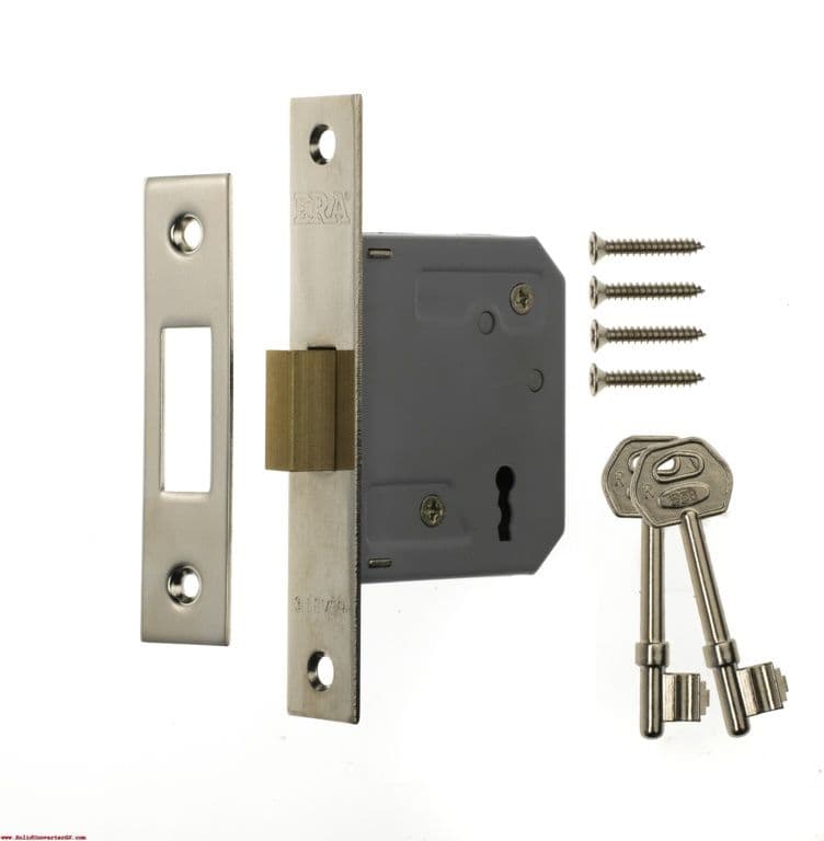 Era 3 Lever Deadlock 3" Chrome Effect - Chrome Eff 76mm