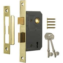 Era 3 Lever Mortice Sashlock 63mm - Finish: Chrome Effect