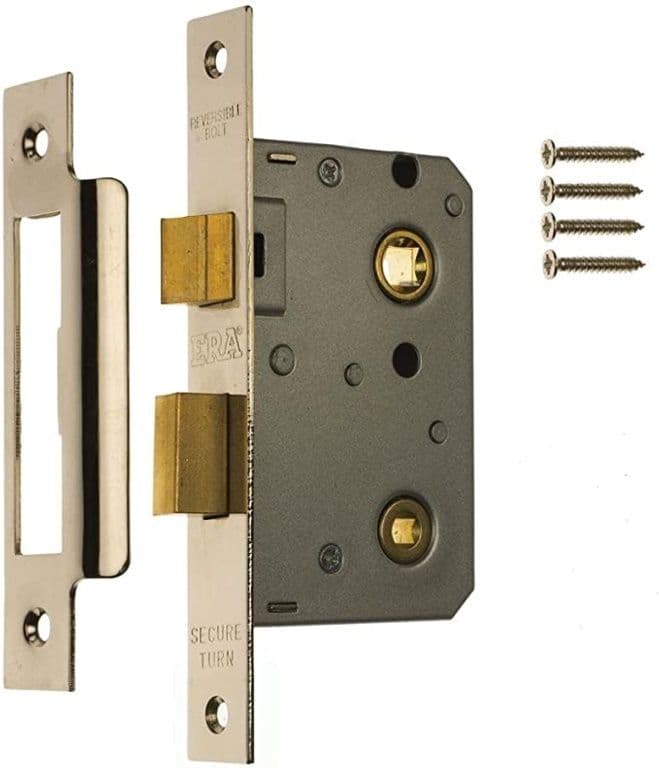 Era Bathroom Lock 3" - Finish: Chrome