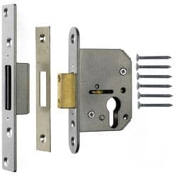 Era Euro Pro-fit Deadlock Case 64mm - Finish: Satin