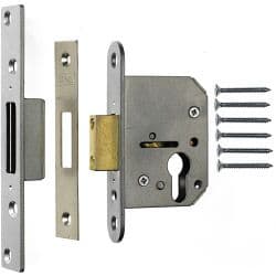 Era Euro Profit Deadlock 76mm - Finish: Satin