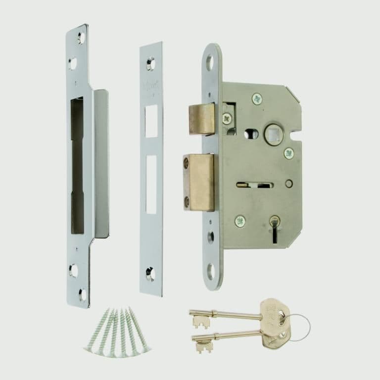Era Viscount Mortice Sashlock - Chrome 63mm