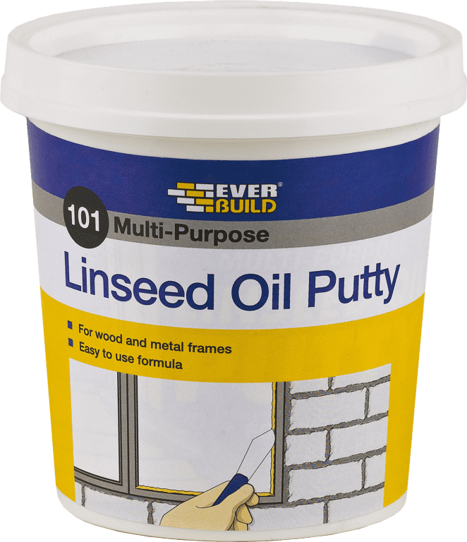Everbuild 101 Multi Purpose Putty - Brown 0.5kg