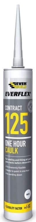 Everbuild 125 One Hour Caulk - 380ml | White