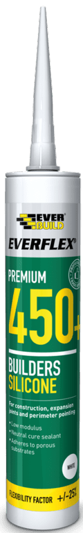 Everbuild 450 Builders Silicone - C3 | White