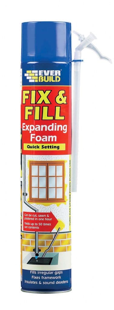 Everbuild Fix & Fill Expanding Foam - 750ML