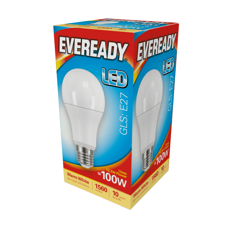 Eveready LED GLS 14w - 1521lm Warm White 3000k E27