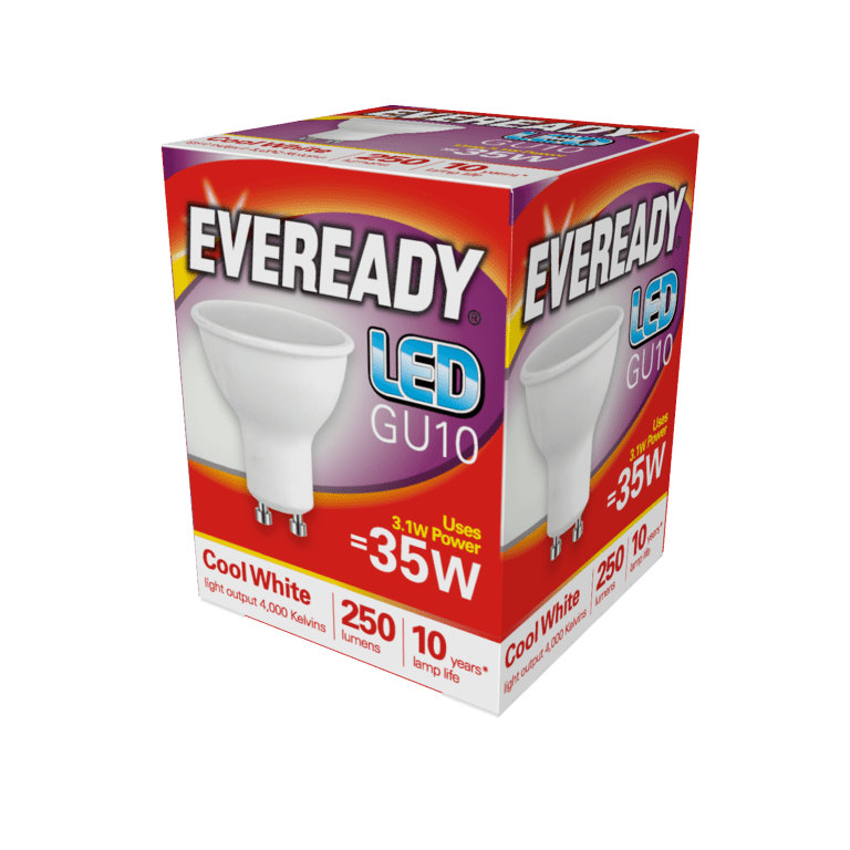 Eveready LED GU10 - 35W 250lm