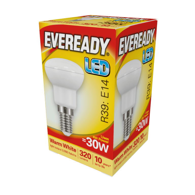 Eveready LED R39 4W - 320lm Warm White 3000k E14