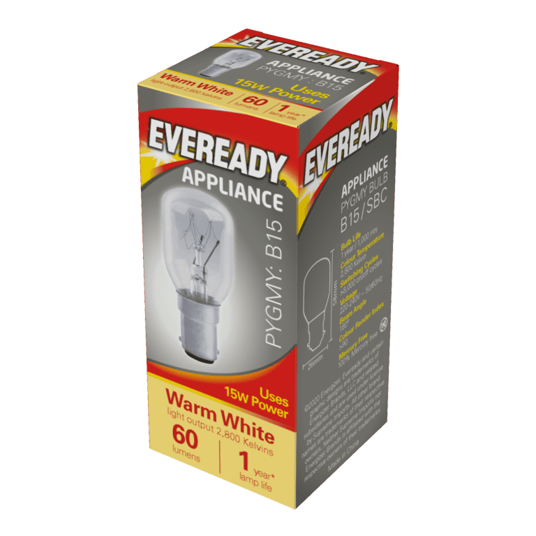Eveready Pygmy 15W SBC Clear - Pack 10