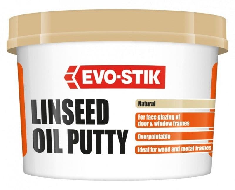 Evo-Stik Multi-Purpose Linseed Oil Putty - 1kg Natural