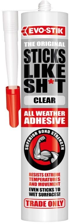 Evo-Stik Sticks Like Sh*t - 290ml Clear