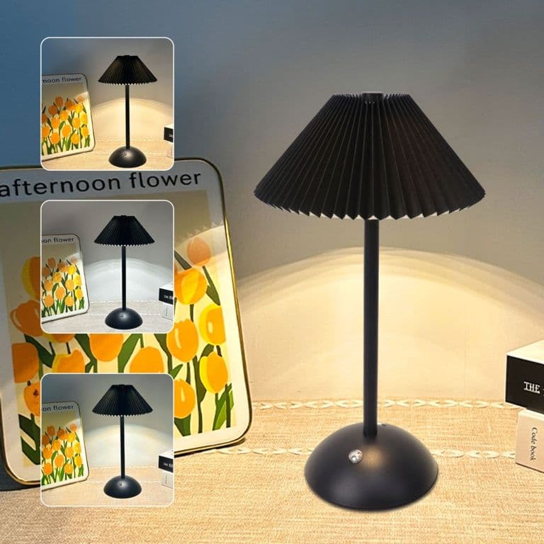 Extrastar Rechargeable LED Desk Lamp - Black