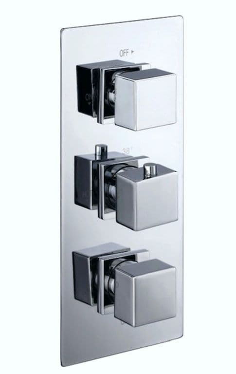 Giavani Triple Square Shower Valve