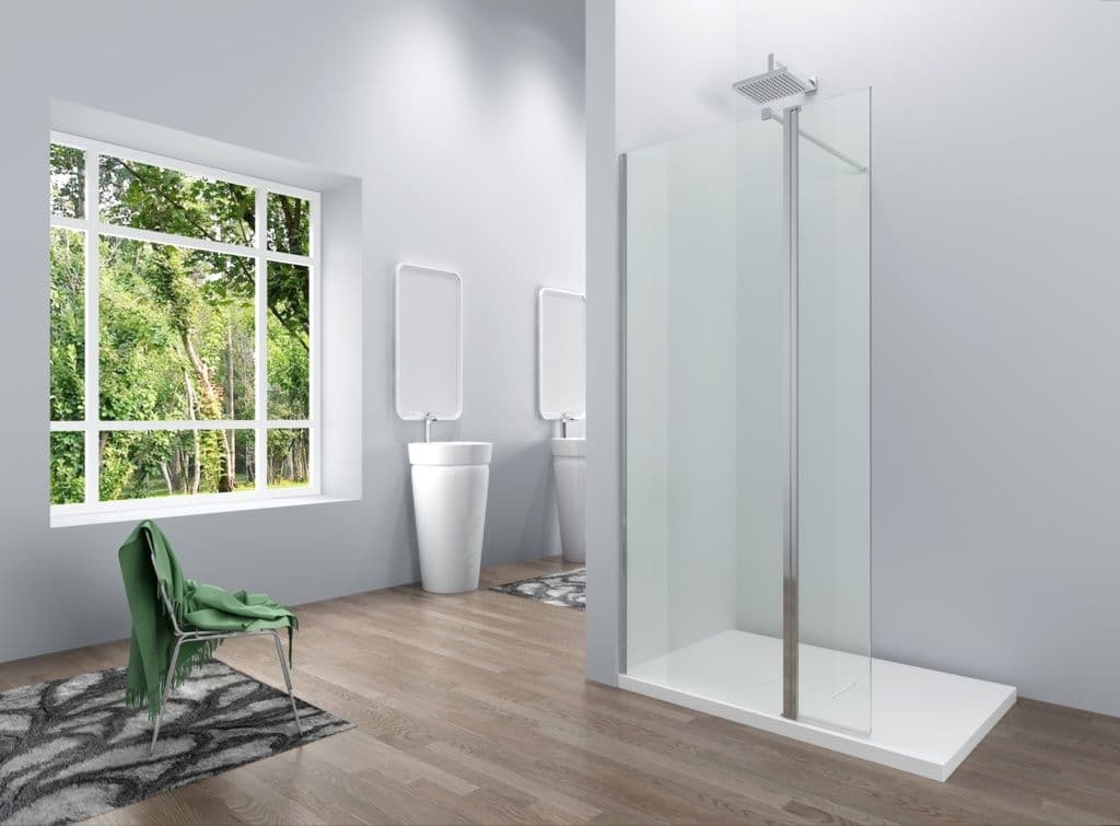 Giavani Wall Profile Including Support Arm - Chrome