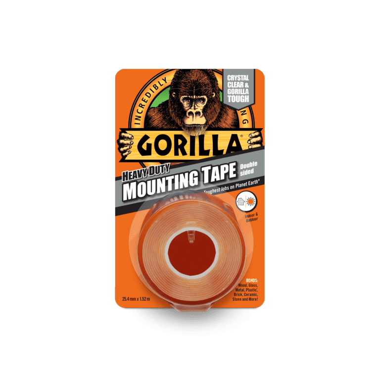 Gorilla Mounting Tape - 1.5m Clear