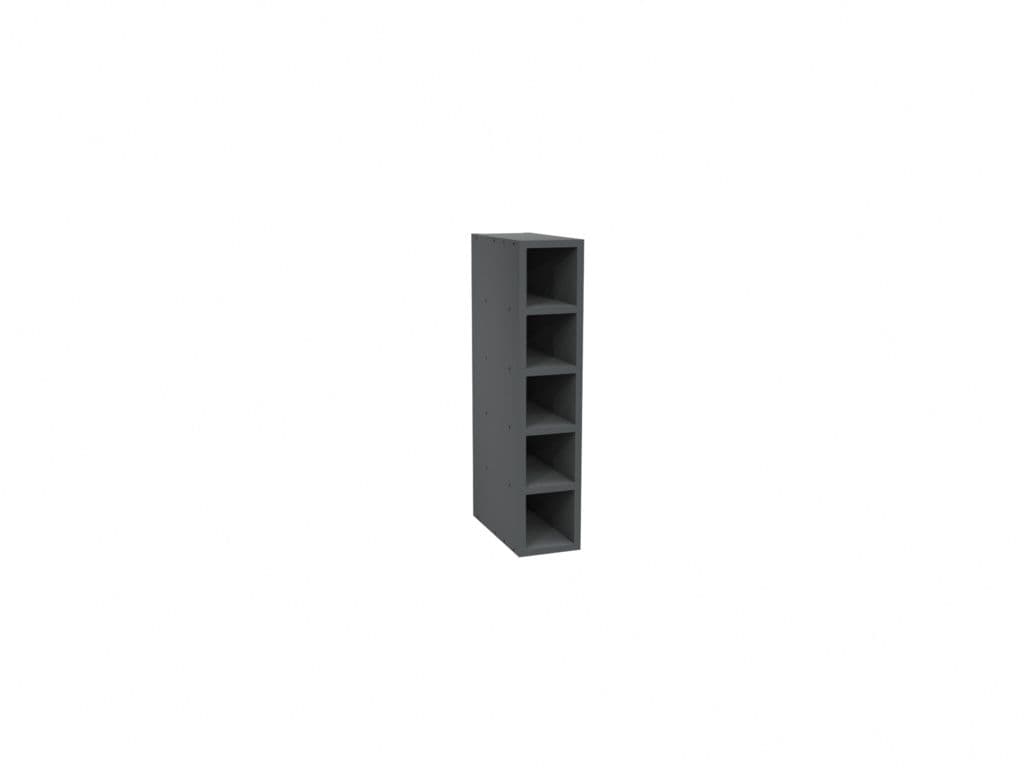 Gower Rapide+ Capri Dark Matt Grey Wine Rack - 704mm