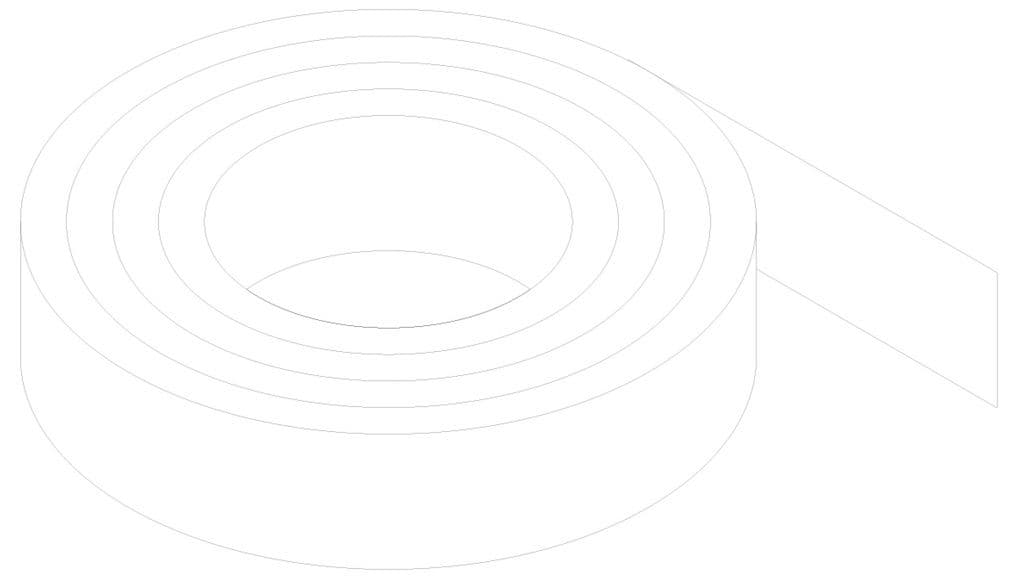 Gower Rapide+ Edging Tape - Grey