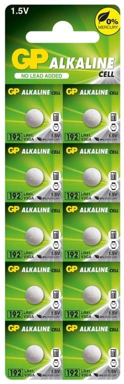 GP Alkaline C10 - LR41