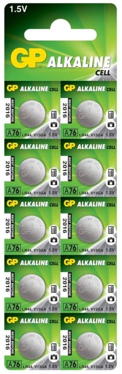 GP Alkaline C10 - LR44