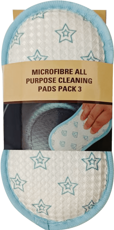 Groundsman Microfibre All Purpose Cleaning Pads - Pack 3