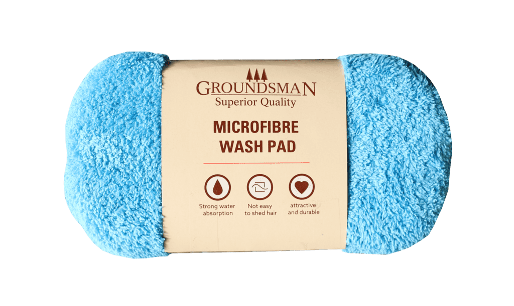 Groundsman Microfibre Wash Pad - 22 x 12.5 x 4.5cm