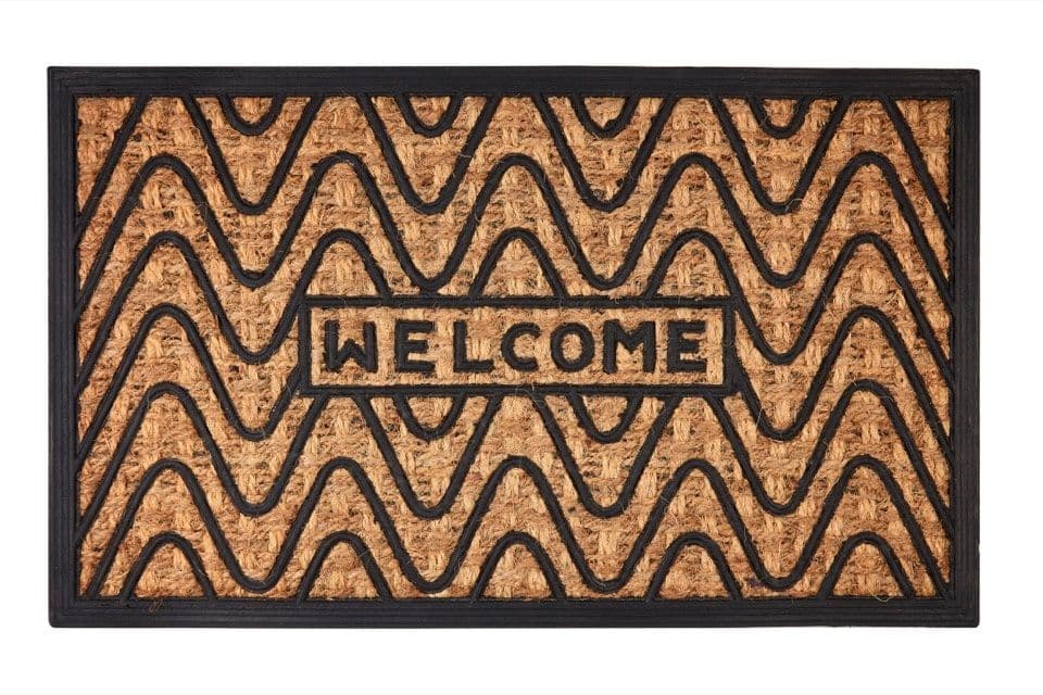 Groundsman Rubber & Coir Mat - 75 x 45cm