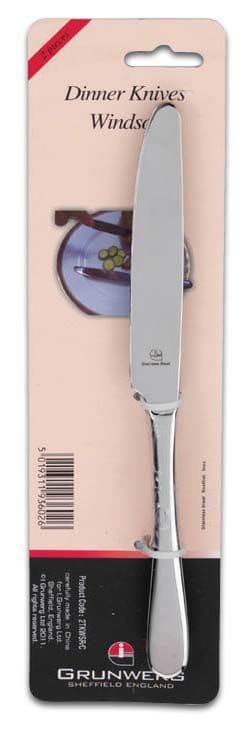 Grunwerg Windsor Dinner Knives - Pack 2