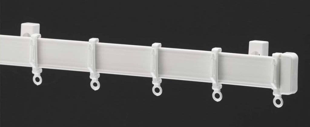 Harrison Drape Standard Drape Curtain Track - 180cm White