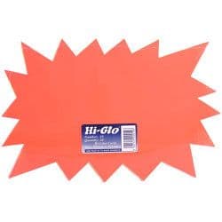 Hi-Glo Blitz Shape (Pack of 20) - 12' x 10"