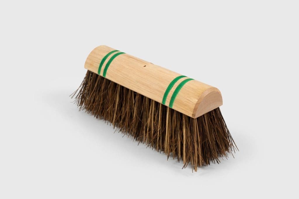 Hill Brush Broom - Domestic Bass Mix, Striped - 10.5" x 3"
