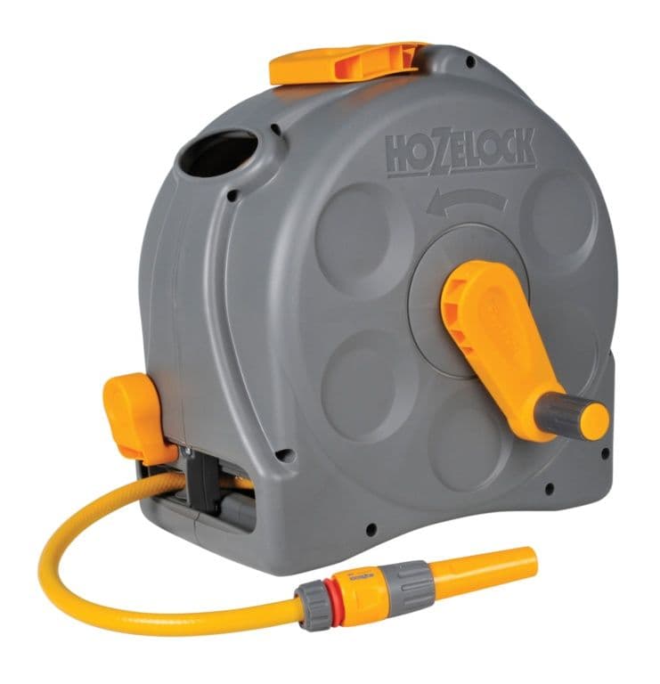 Hozelock 2 in 1 Compact Reel - With 25m Hose