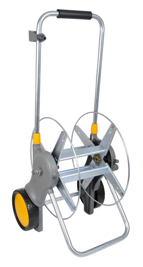 Hozelock Assembled Metal Hose Cart - 90m