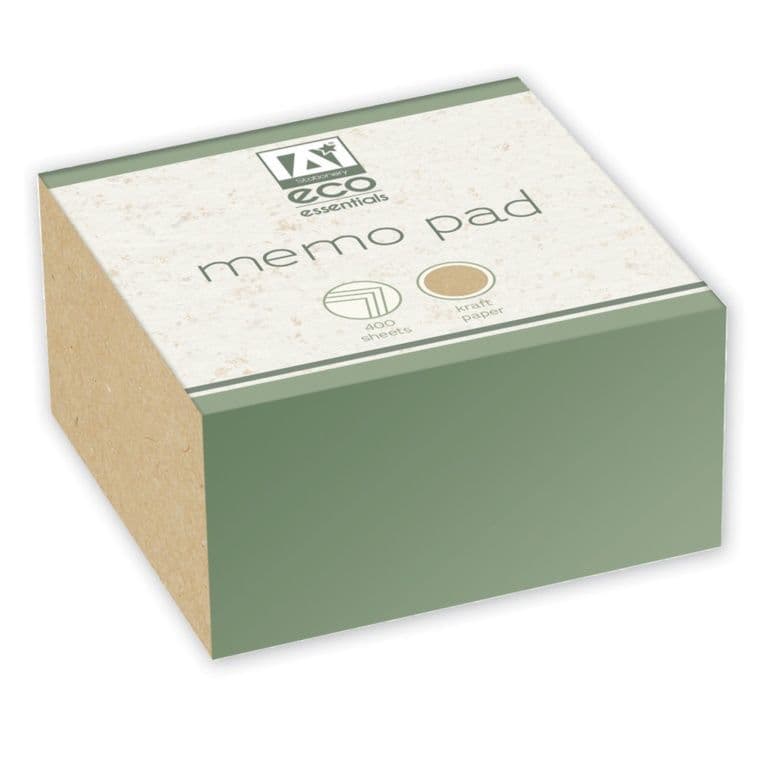Ig Design Eco Essentials Memo Pad - 400 sheets