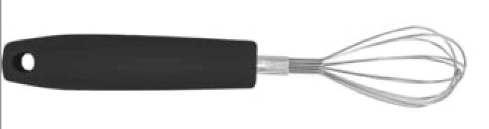 Initial Stainless Steel Mini Egg Whisk - 20.5cm