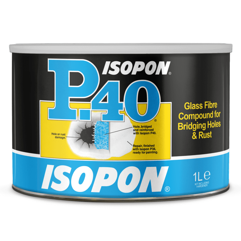 Isopon P.40 Glass Fibre Body Filler - 1L
