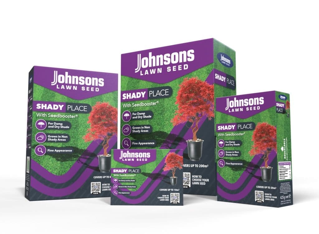 Johnsons Lawn Seed Shady Place - 60sqm/1.275kg