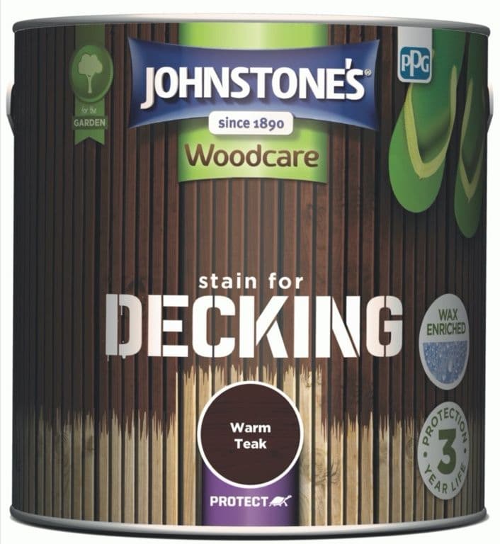 Johnstone's Decking Stain 2.5L - Warm Teak