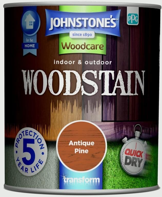 Johnstone's Indoor & Outdoor Woodstain 750ml - Antique Pine