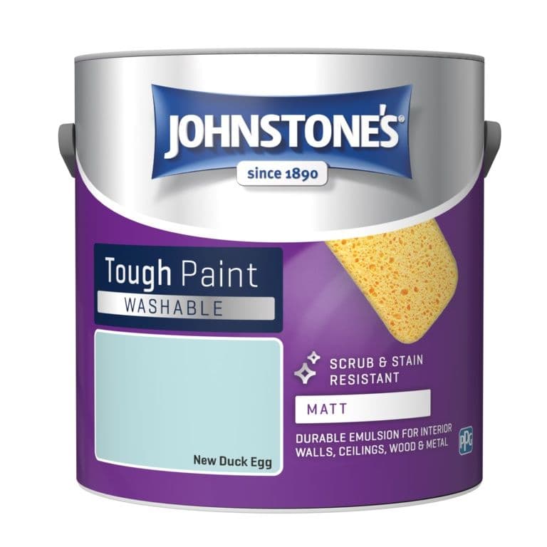 Johnstone's Washable Matt 2.5L - New Duck Egg